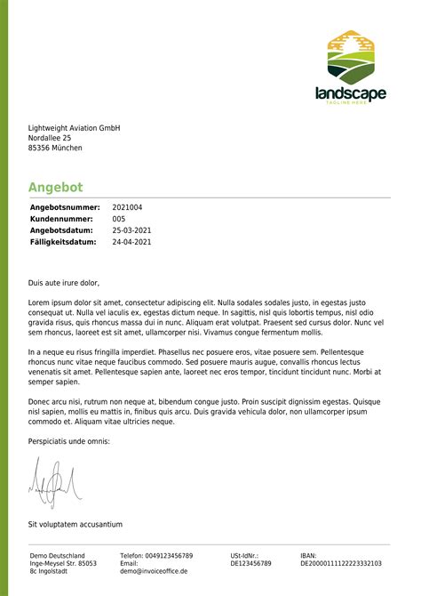 Angebote Schreiben Online Software F R Angebote Invoice Office