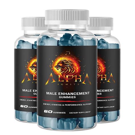 Alpha Ignite Male Enhancement Gummies 2023 — Best Male Enhancement