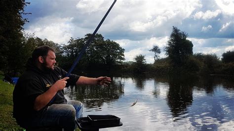 Whip Fishing On Rivers With Ground Bait Youtube