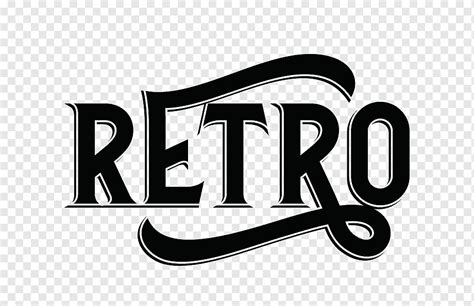 Logo Retro Bar Desain Teks Merek Dagang Disko Png PNGWing