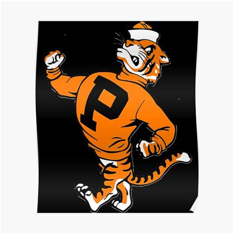 "Princeton University Tiger Mascot Classic" Poster for Sale by ...