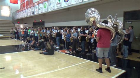 Fall Pep Rally 2018 Band Youtube