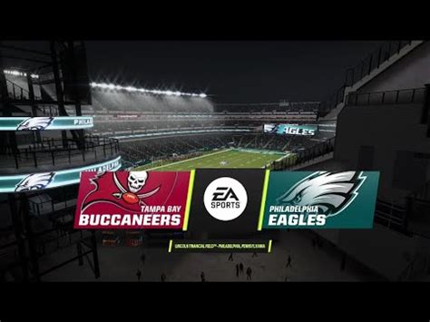 Buccaneers Vs Eagles Simulation Madden Rosters Youtube