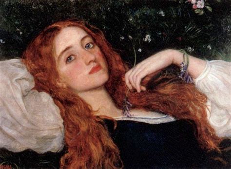 Ophelia Painting Arthur Hughes