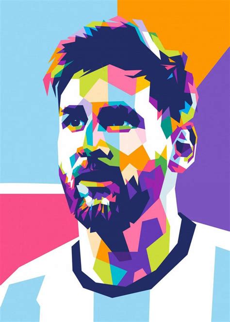 Lionel Messi Poster Print By Namrahc Kunatip Displate In