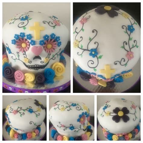 Dia De Los Muertos Cake - CakeCentral.com