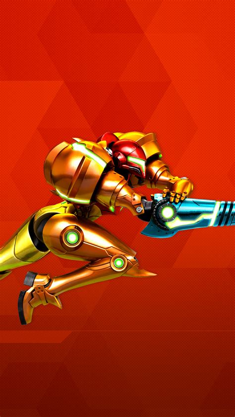 My Nintendo Wallpaper - Metroid Samus Returns (Red) : Nintendo : Free ...