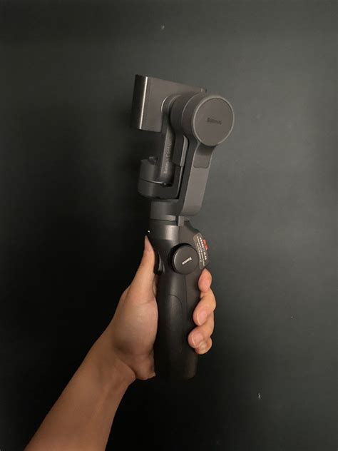 Baseus Control Handheld Gimbal Axis Stabilizer For Smartphone Dark