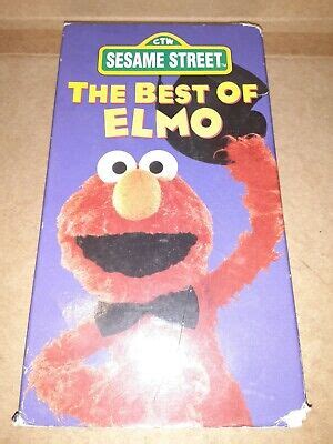 Sesame Street The Best Of Elmo Vhs Eur Picclick Fr