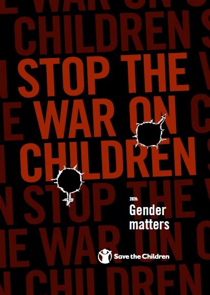 報告書『子どもに対する戦争を止める2020』を発表 紛争下に暮らす子ども4億1500万人 性別によって異なる影響を受ける子どもたち