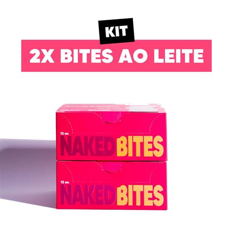 2X Bites Ao Leite Kit Naked Nuts Shopee Brasil