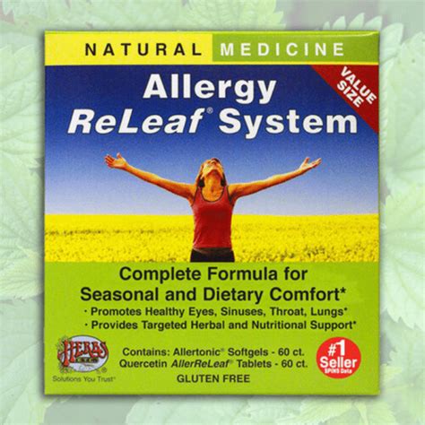 Allergy Releaf System 60 Ct Bama Health Foods