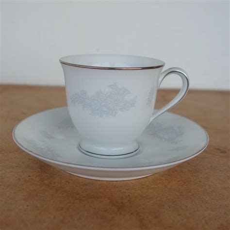 Rare Noritake Tea Cup And Saucer Set Armand Model Japan Fine