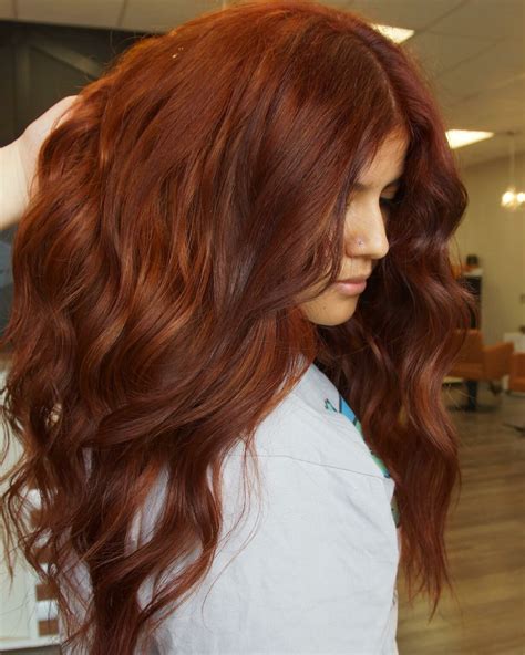 Copper Mahogany Hair Color Gorgeous Shade Ideas