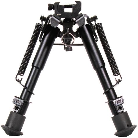 Aim Sports 6 H Style Spring Tension Bipodsmall Black Airsoft Station