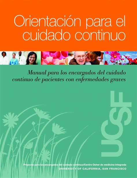 Pdf Orientaci N Para El Cuidado Continuo Cancer Ucsf Edu