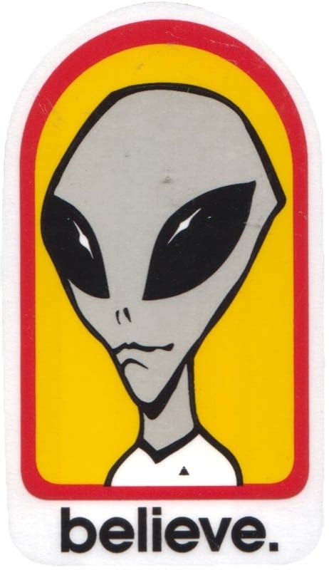 Alien Workshop Believe Sticker Tactics