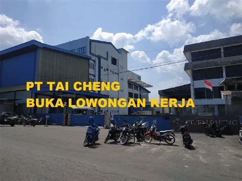 Minat Kerja Operator Welding Perusahaan China Pt Tai Cheng Development