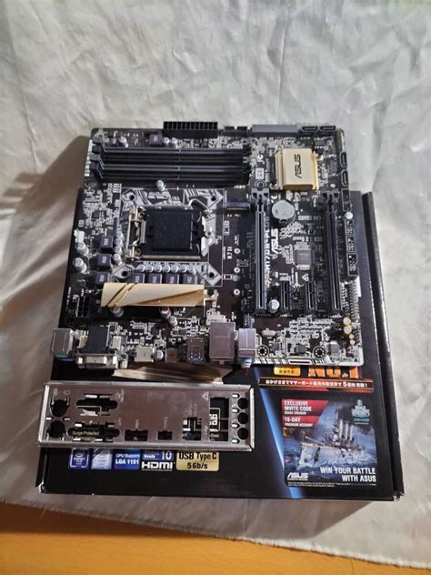 Yahoo オークション Asus H170m Plus Lga1151 H170 Matx マザーボード