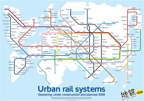超级地铁能有一天连接全球环线？地铁图