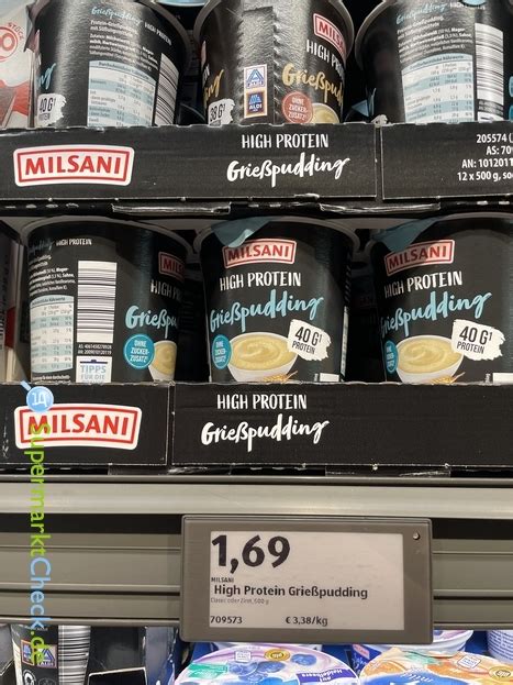 Milsani High Protein Pudding Grieß 500 G Pur Preis Angebote And Bewertungen