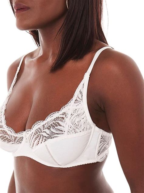 Soutien Gorge Corbeille Creme Pomm Poire Blanc Kiabi