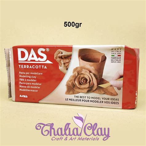 jual das clay gr air dry clay paper clay modelling clay kerajinan