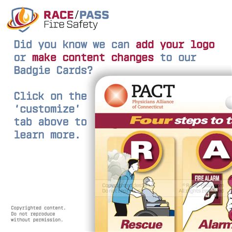 Race Pass Fire Safety Badgie Cards Race Pass Fire Safety Solutions