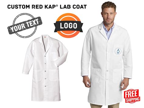 Custom Red Kap® Lab Coat Your Etsy