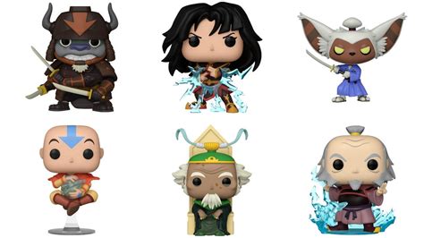 Avatar The Last Airbender Agrega Seis Nuevos Funko Pops La Neta Neta