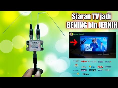 CARA BUAT ANTENA ANALOG DAN DIGITAL DARI SPLITTER BEKAS YouTube