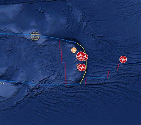 Shallow M6 1 Earthquake Hits South Sandwich Islands Region The Watchers