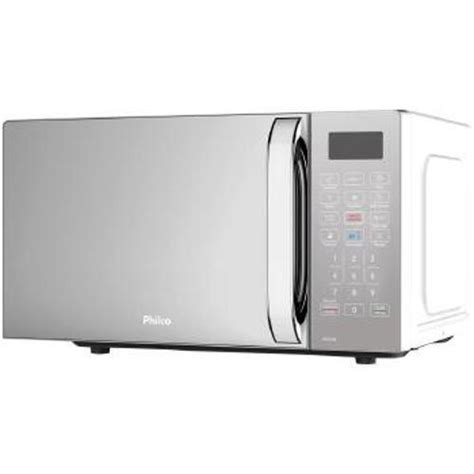 Micro Ondas Espelhado Philco Pmo Eb L Limpa F Cil V No Shoptime