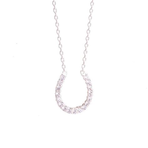 Amanda Blu Lucky Horseshoe Necklace