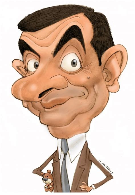 Mr Bean Caricatures 1001archives