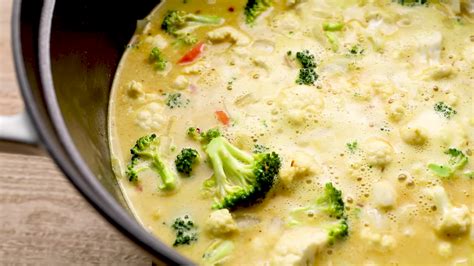 29 Broccoli Cauliflower Soup Recipe Leonedeanna