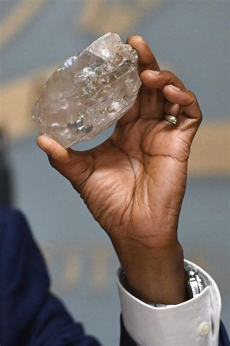 Le Deuxi Me Plus Gros Diamant Au Monde Est D Couvert Au Botswana