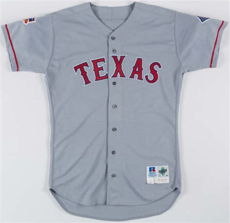 Texas Rangers 1997 Away Jersey