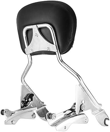 Amazon YHMOTO Detachable Sissy Bar Upright Passenger Backrest With