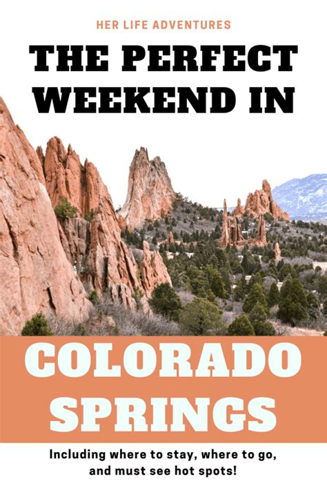 perfect weekend  colorado springs artofit