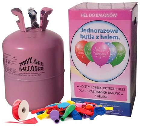 BUTLA Z HELEM 30 SZT BALONÓW 0 25 M3 BALONY HEL 7894635039 Allegro pl