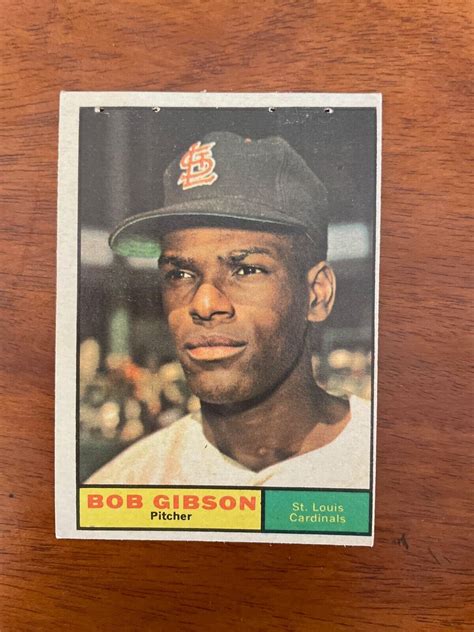 Topps Bob Gibson Ebay