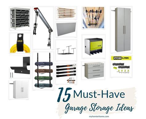 15 Must Have Garage Storage Ideas - My Homier Home