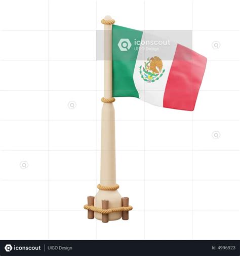 Obtén Bandera De Mexico 3D Icon de por descarga gratuita en Mapas y ...