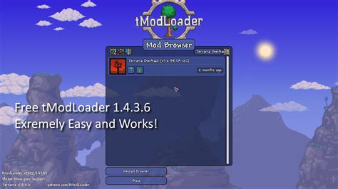 Tmodloader Cracked Easy Tutorial Works In Youtube