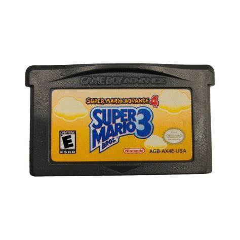 Cartucho De Jogo Bit V Deo Game Gba E Nds Super Mario Bros