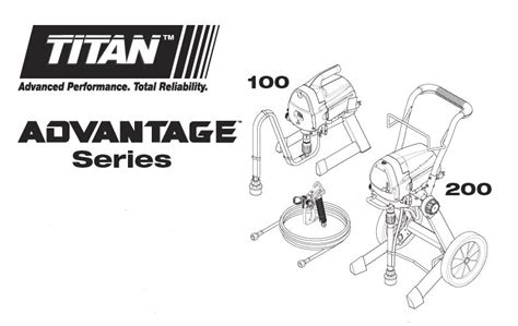 Titan Advantage 100 And 200 Repair Parts