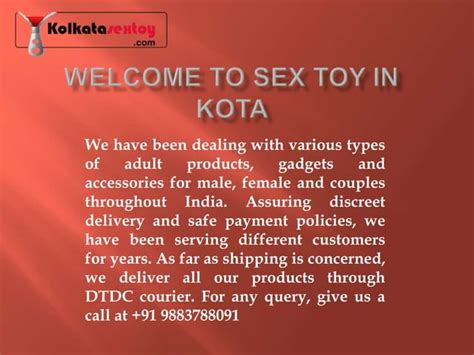 Sex Toy In Kota Ppt