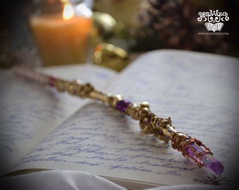 Writing Wand / Magic Wand Pen / Magick Spell Aura Quartz Crystal ...