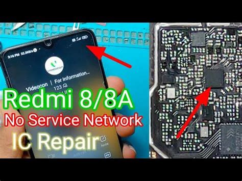 Mi Redmi 8 8A Dual No Service And Network IC Repair YouTube